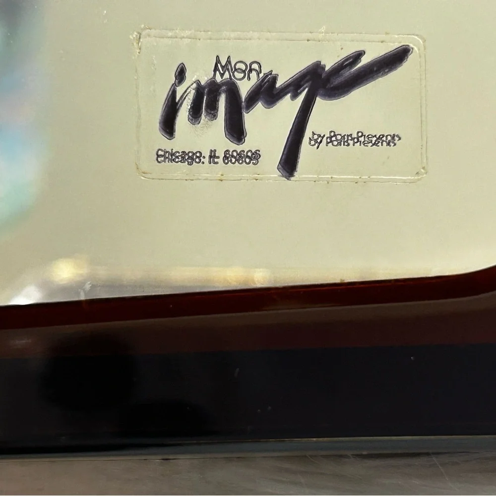 Vintage‎ Mon Image Makeup mirror by Paris presents. New inbox. Retro 80s.